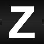 Buchstabe-Z-Tag