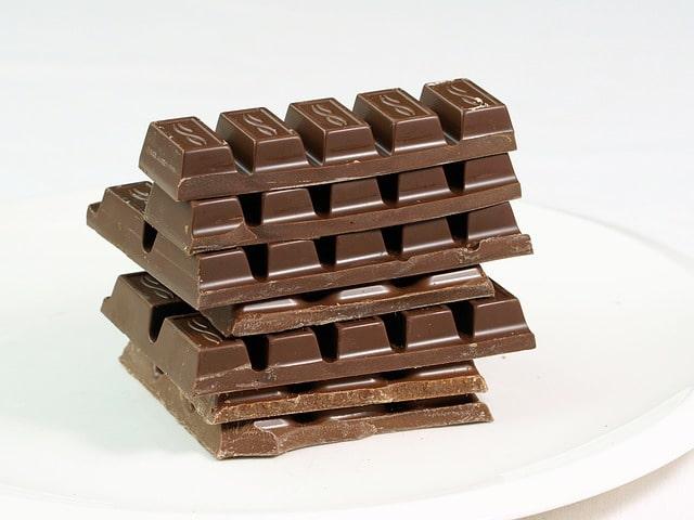 Schokolade überzogenen Essens