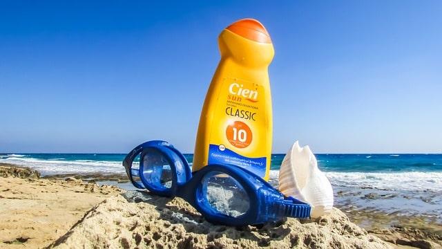 Tag der Sonnencreme