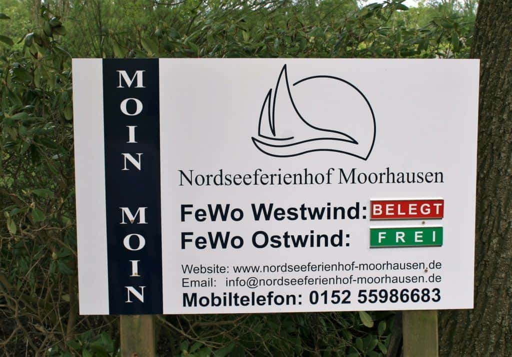 Wechselrahmenschild