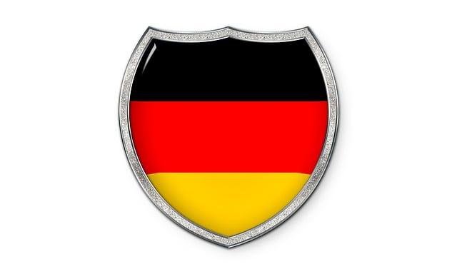 dpma, symbol Schild mit Deutschlandfarben
