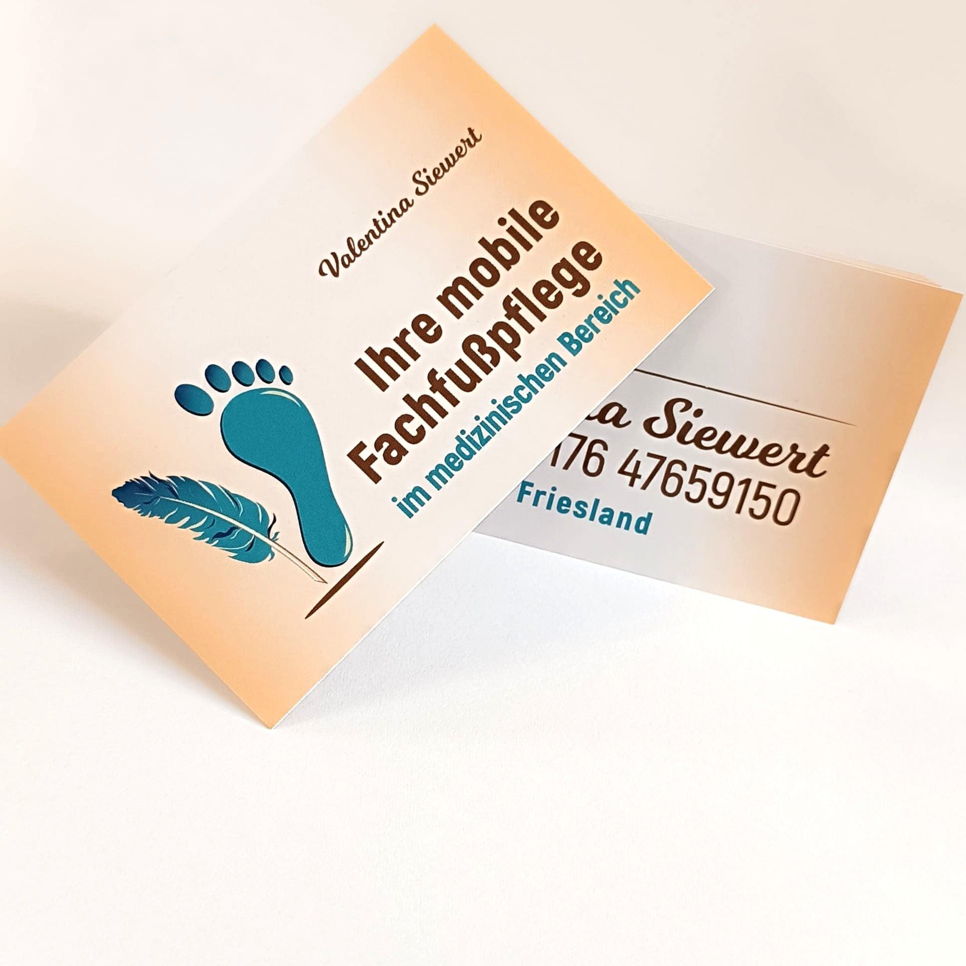 Visitenkarten, Gestaltungsservice für Druckprodukte