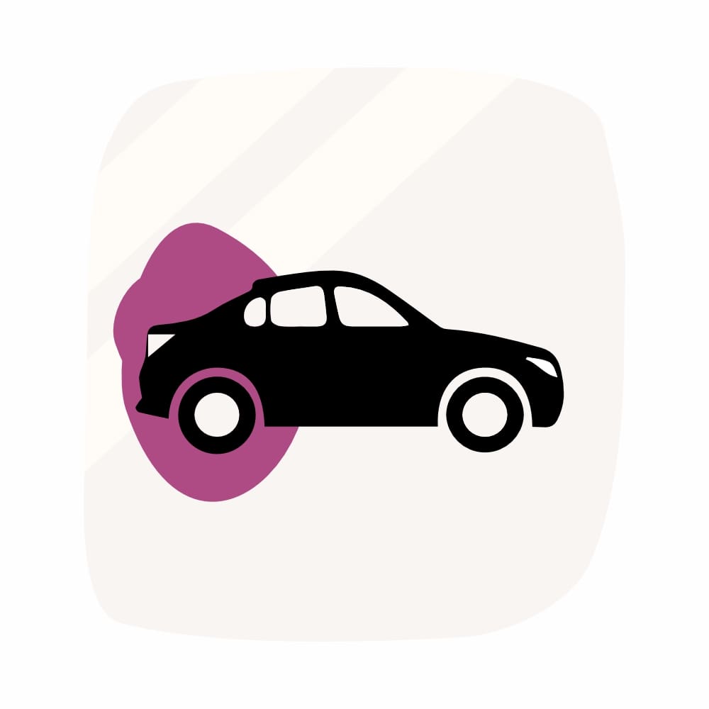 Auto Magnetschilder – Icon Fahrzeug